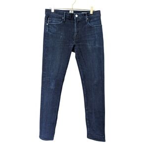 Kato The Pen Slim Jeans 14oz Blue Black Raw Selvedge 4-Way Stretch Men's 32